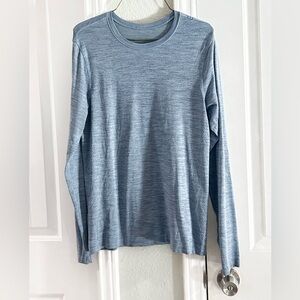 Lululemon Metal Vent Tech Long Sleeve Heather Gray Men’s Size Small Perf…